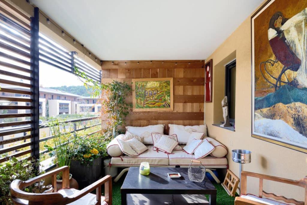 Le Precieux - Superbe Appart Confort Avec Grande Terrasse De 25M2 - Parking Prive Proche Centre Ville D'Aix En Provence - Hopital Hpp - Creps Aix-en-Provence Exterior foto